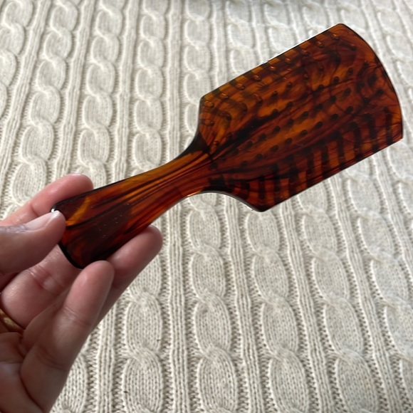 Vintage Stanley Nylon Bristle Hair Brush Tortoise Marbled Color Swirl Handle main image 6